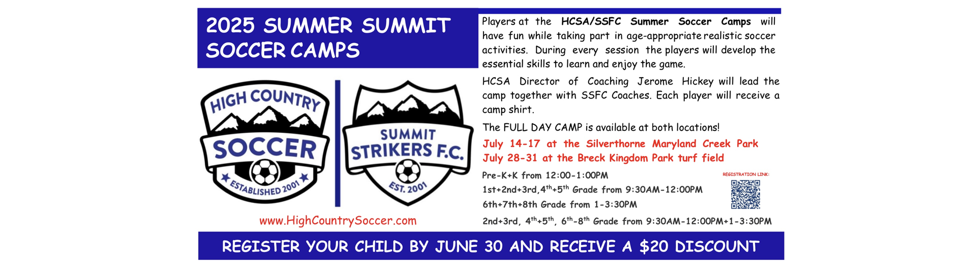 2025 Summer Camps